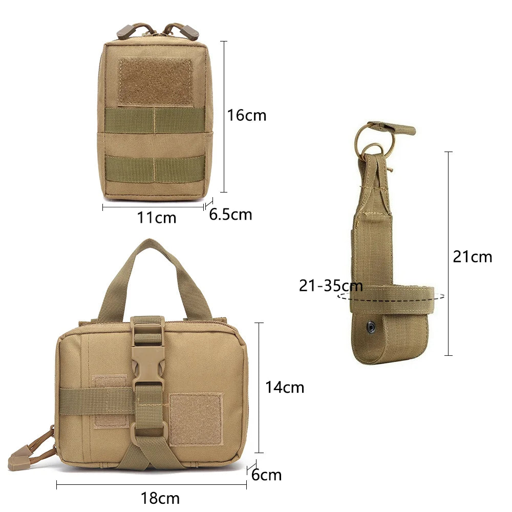 PETRAVEL Tactical Dog Harness Molle Vest With Pouches