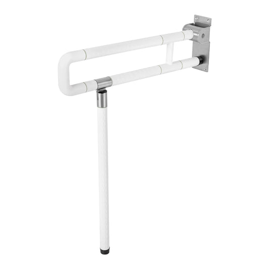 Foldable Bathroom Grab Bar Wall Mount Toilet Aid Handle